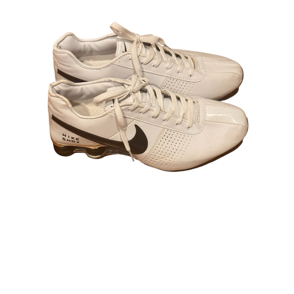 Nike Shox White and Black Sports Sneakers Like New